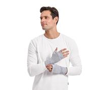Solbari UPF 50+ Sun Protection Hand Covers Sensitive Collection - Small/Medium/Light Grey Marle - UV Protection, Sun Protective
