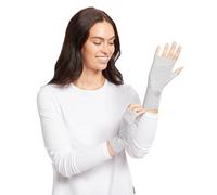 Solbari UPF 50+ Sun Protection Hand Covers Sensitive Collection - Small/Medium/Light Grey Marle - UV Protection, Sun Protective