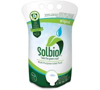 Solbio Original Sanitary Liquid for Camping Toilet 1.6 L 100% Organic & Vegan - Biodegradable Sanitary Additive with Fragrance of Eucalyptus, Pine and Mint