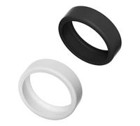 Solbrezeni 2 Pcs Ring Protector Ring Protector Gym Wedding Ring Protector Practical Anti Knock Fall And Scratch Silicone Rings Protectors for Sporting Events