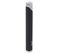 (Sold without GAS) Retro Metal Windproof Lighter, Classical Design, Soft Flame，Gift (Black)