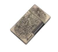 (Sold without GAS) Vintage Lighter,Adjustable Flame，Classical Design,Gift for Men