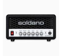 Soldano SLO 30W Mini Amp Head - Black Tube Guitar Amplifier Head with 3-Band EQ and Crunch/Overdrive Switch