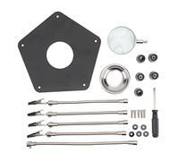 Solde Holder with Magnifying Glass, Solder Fix Welding Hel Hands, y Steel Base with Rubber Feet, 360 Degree Rotatable Gooseneck s for PCB it Board Repair and Crafting