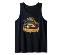 Solder Flow Calm Color Pane Bench Tank Top