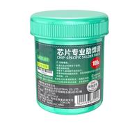 Solder Flux Cream Rosin Base for PCB Rework, LA825301 | Delicate Circuit Board Work, Fine, Safe and Effective Soldering, Low Residues, 100g / 19g