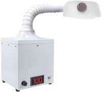 Solder Fume Extractor, Grinding Dust Suction Machine with Speed Controller, Filtration & Low Noise Welding Design, for Craft Manufacturing Soldering Station