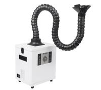 Solder Fume Extractor Smoke Absorber, 258m³/h, 150W AC220V Portable Air Purifie with Three-Layer Progressive Filter System for Soldering, Moxibustion Beauty, Laser Engraver