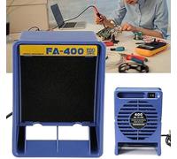 Solder Fume Extractor, Smoke Absorber Remover Smoke Prevention Absorber for Manual Soldering, Moxibustion Beauty, Laser Marking, Soldering Assembly Lines, Soldering Furnaces, 21.5x15.5x12cm