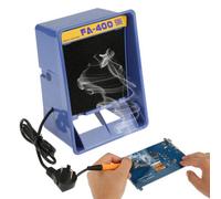 Solder Fume Extractor Solder Smoke Absorber Portable Filter for Soldering 30W Soldering Station Kit Soldering Smoke Fume Extractor Air Filter Fan, Blue