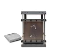 Solder Paste Printing Machine, Manual Steel Mesh Screen Printing Station with 80mm Scraper for Precision PCB Prototyping