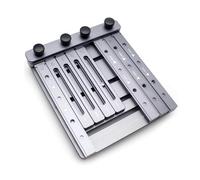 Solder Paste Stencil Printer, SMT Station with Scales, Dual-Sided PCB Support, 109×135mm, Ideal for Precision Screen Printing and Component Heights up to 6mm