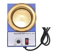 Solder Pot, 41C Bath Stainless Steel Plate Solder Pot 300W 100mm Soldering Capacity 1500g