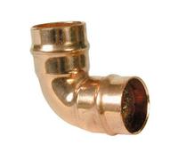 Solder Ring 90° Pipe Elbow (Dia)15mm, Pack Of 2