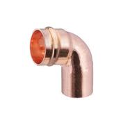 Solder Ring 90° Street Pipe Elbow (Dia)15mm