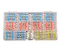 Solder Seal Wire Connectors for Waterproof Terminal Kit, 2:1 Heat Shrink with Ip67 Rating, for Automotive and Marine Wiring, 150/180/200 Pcs In Red, Yellow, Blue, White