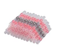 Solder Seal Wire Connectors, Solder Seal Heat Shrink Wire Butt Connectors Red Pack Of 100-1000 pcs(500PCS)