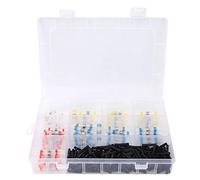 Solder Sleeve Terminal, Heat Shrink Connector, Double Wall Sealing, Auto Marine Kit with 350pcs Assorted Sizes, for Electrical Repair, Lightweight
