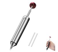 Solder Sucker, Desoldering Pump Remover with High Temperature Resistant Silicone Nozzle, Portable Aluminum Housing Soldering Vacuum Remover Tool, Essential Solder Remover Gun for Professional Welders