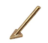 Solder Tips - Triangle Copper Repair Tool - Soldering Iron Head Replacement Tip - for Electronics Project Workshop Garage Car