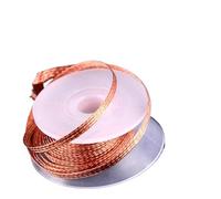Solder Wick, Desoldering Braid Copper Solder Remover Wick Wire Multiple Sizes 1.0-4.0mm x 1.5 Meters(1.0mm x 1.5meters)