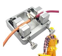 Solder Wire Fastener | Adjustable Heat Resistant Jaw for Soldering Station | Soldering Table Cable Holder, for Electronics, MIG/TIG, Crafts, Mo Construction