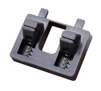 Solder Wire Holder - 1.97 Inch Wire Holder | Soldering Device | Welding Pliers | Dual Socket Tool High Resilience ABS Work Holding Equipment Non Slip Resistant