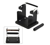 Solder Wire Holder with Cast Iron Base, Adjustable Dispenser & Heat-Resistant Stand for Telecom Soldering Workstations