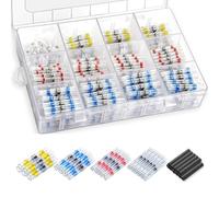 Solder Wire Joint Kit 3 1 Shrink Ratio Electrical Cable Repair Set No Crimping Needed for Automotive Wiring and More