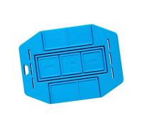 Soldered peed tin plant pads for lab research and electronics educational experiments