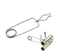 Soldering clamp for wind instrument repair, accessories, high-strength stainless steel gives this soldering clamp heat resistance and preserves its structural integrity under demanding