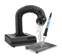 Soldering Fume Extractor - Grinding Dust Suction Machine with LED Light for Welding Smoke Removal in Electronics Repair Workshop and Soldering Station