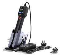 Soldering Heat Gun, Multi-Purpose Hot Air Rework Station, 100°C-450°C Temperature, 20-Speed Air Volume Adjustment with LED Display