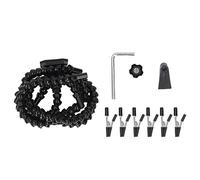 Soldering Helping Hands Station PCB Flexible Third Hand Arms Tool for Crafts Workshop 5 Claws (Black)