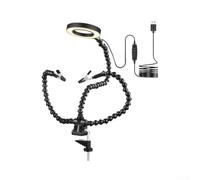 Soldering Helping Hands Tool Flexible 5-Claw USB Light