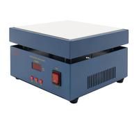 Soldering Hot Plate, 800W Electric Preheat Station, Temperature Adjustable 50-300°C, 200x200mm Plate, Fast Even Heating for PCB and SMD Work