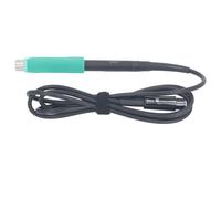 Soldering Iron Handle 75W Ergonomic Lightweight Replacement Handpiece with Adjustment Button 24V Voltage for Soldering Station PC PTFE Silicone Material