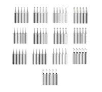 Soldering Iron Head Set， 5Pcs 900M-T Copper s is/I/B/K/SK/2.4D/3.2D/1C/2C/3C/4C Welding Tips Head(900M T 2.4D)