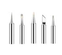 Soldering Iron Head Set, 5pcs Copper 900M Soldering Iron Head Set Electric Soldering Iron Welding Tools(Silver)