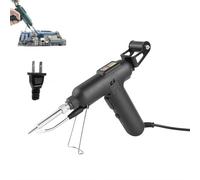 Soldering Iron Kit,80W 110V Automatic Soldering Gun,Corded Electric Welding Gun with Welding Wire,One handed Operation for Soldering Circuit Boards,Electrical Maintenance,Computers and DIY