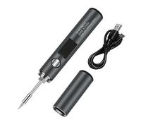 Soldering Iron Kit - LED Digital Display Fast Heating Automatic Suspension Repair Tool,Rechargeable Wireless Soldering Iron - for Electronic Components Circuits Service