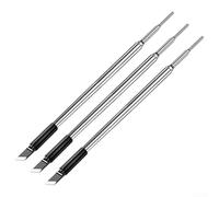 Soldering Iron Replacement Tips For C210 Handle 3pcs K Type C Type B Type Tips For Electronics Maintenance And Circuit Board Repair(C210-K)