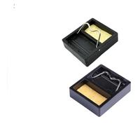 Soldering Iron Stand Holder Set of 2, Durable Metal Base with Cleaning Sponge for Stable Support, Compatible with Most Electric Solde