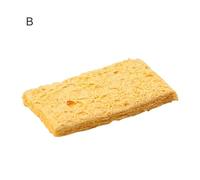 Soldering Iron Stand Holder with Clean Sponge - Spring-Loaded Soldering Station Support for DIY, Electronics Repair & PCB Work - Compact(B)