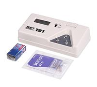 Soldering Iron Temperature Tester, Digital K Thermocouple Tip Thermometer with 0¡æ to 700¡æ Measuring Range Clear Display Portable Compact Design for Repair Workshop Black 1 Set