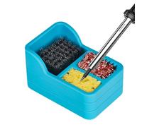 Soldering Iron Tip Cleaner - 1 Portable Set Soldering Irön Ťip Cļeaner, Iron Tip Cleaner | Solder Brass Wool - Keep Your Solderinğ Projects On Track with The Dependable Cleanēr