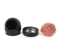 Soldering Iron Tip Cleaner Industrial Tool Dome Design Scourer Base Black
