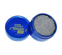 Soldering Iron Tip Cleaner Paste for Oxide Removal - No-Clean Flux Refresher to Restore Tips & Improve Welding Accuracy - 28x17mm Blue Tin