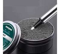 Soldering Iron Tip Cleaner Refresher Paste - Lead-Free Tip Tinner Flux Restoration Cream for Oxidized Tips - Prolongs Soldering Iron Life - 20g Tin Powder Compound for Electronics Repair