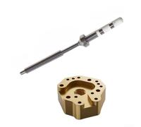 Soldering Iron Tip Replacement for PS5/PS4/Xbox/Switch(TS100) | Multi-hole ring, simultaneous heating, copper alloy, chrome-plated, prevents pad damage, 16x5x2cm, 45g, White